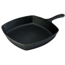 Lodge Seasoned Cast Iron Square Skillet - 10-1/2in.