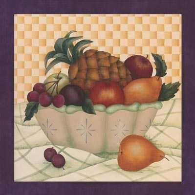 Antique Fruit II Poster Print