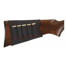 Allen Cases Buttstock Holder, Buttstock Shotgun Holder (Holds 5 Shells), Black