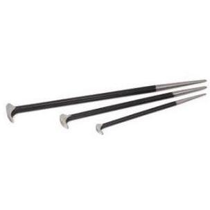 SK Hand Tool 3 Piece Rolling Head Pry Bar Set