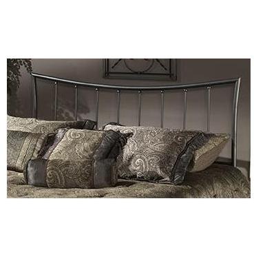 Hillsdale Edgewood Magnesium Pewter Metal Headboard With Frame - Full/Queen - 1333HFQR Hillsdale Edgewood Magnesium Pewter Metal Headboard With Frame - Full/Queen - 1333HFQR