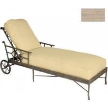 Windham Castings Provence Casual Back Chaise Lounge Cushion , Dupione Sand L