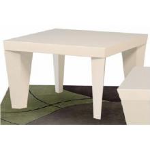 Diamond Sofa 30 Inch Low Profile Square End Table - White