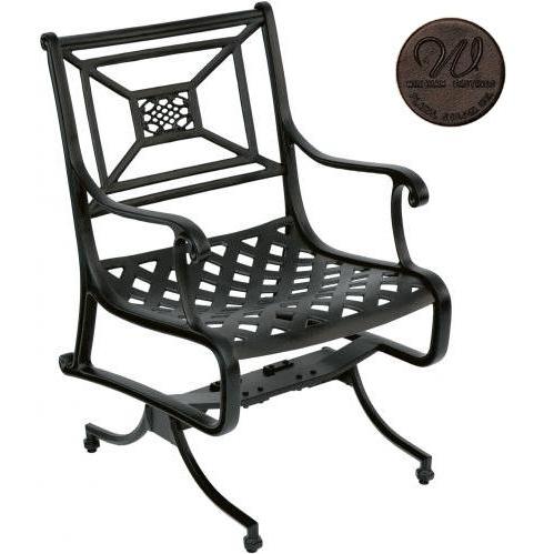 Windham Castings Key Largo Spring Dining Chair Frame Only, Bronze