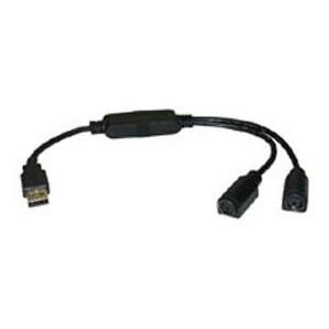Cables To Go USB-PS2 Adapter- Black