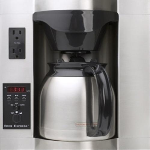 Brew Express Self-Filling Built In Coffee Maker