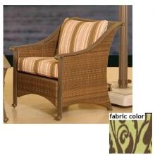 Shade Trends Amalfi Woven Chat Chair With Mortiz Bronze Fabric