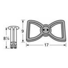 Cast Iron Figure-8 Burner 22102-72102