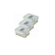 Innova 6 Piece Rectangular Glasslock Kit (64oz, 64oz, 64oz)