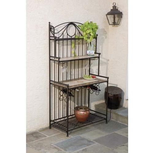 Alfresco Home Compass Outdoor Bakers Rack