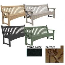 Eagle One Heritage Recycled Plastic Wood Bench