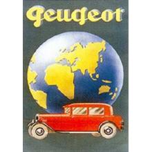 Peugot (Card) Poster Print
