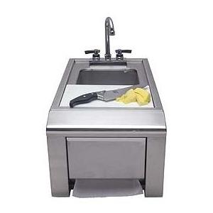 Alfresco Prep & Wash Sink W/ Towel Dispenser