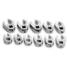 SK Hand Tool 11 Piece Metric Flare Nut Crowfoot Wrench Set