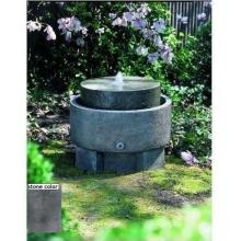 Campania Falling Leaves Millstone Fountain - Alpine Stone Finish