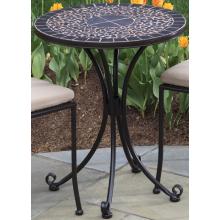 Alfresco Home Vulcano 24 Inch R Bistro Table & Base