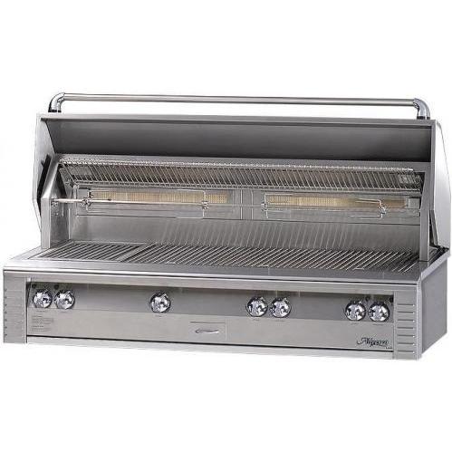 Alfresco Gas Grills LX2 56 Inch Sear Zone Natural Gas Grill - Built-in