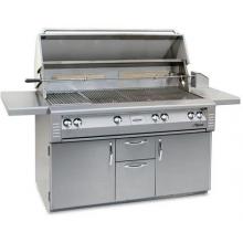 Alfresco Gas Grills Classic 56 Inch Sear Zone Natural Gas Grill On Cart