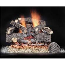 Charred Oak Cambridge Collection Vented Log Set