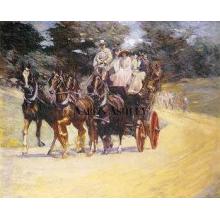 Four In Hand Poster Print