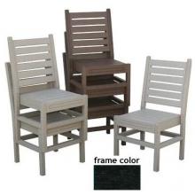 Eagle One Recycled Plastic Stackable Chair - Black