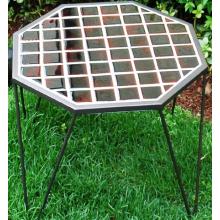 Alfresco Home Cognac Octagonal Side Table