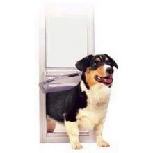 Medium Patio Panel For 77 3/4 - 82 Inch Doors - White Frame