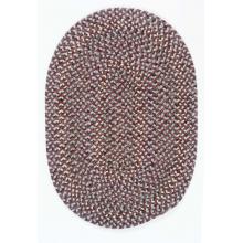 Colonial Mills Lincoln 2 X 3 Oval Rug - Wine Mult-Color