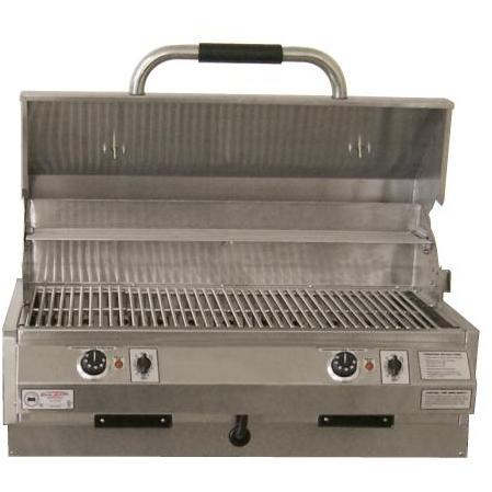 Electri-Chef 32 Inch Dual Control Marine Built In Electric Grill
