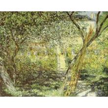 Le Jardin De Vetheuil Poster Print