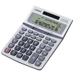 3-LINE SOLAR DESKTOP CALCULATOR WITH 12-DIGIT DISPLAY