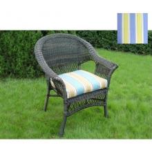 North Cape Tufted Single Cushion ONLY (1)- Huntington Mediterranean
