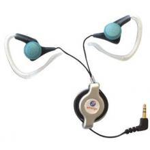 RETRACTABLE HI-FI EARWRAP HEADPHONES