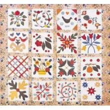 Album Crib Quilt Poster Print