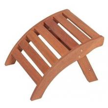 Eden Outdoor Living Islander Keruing Wood Adirondack Ottoman