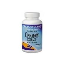 Planetary Formulas Full Spectrum Cinnamon Extract 200MG, 120 Tabs