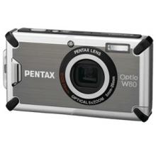 Pentax Optio W80 Gunmetal Grey Waterproof Digital Camera