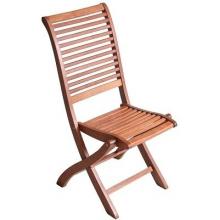 Eden Outdoor Living Barcelona Keruing Wood Folding Side Chair Set Of 2