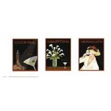 Cocktail Trilogy Poster Print