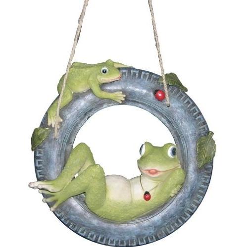 Alpine 1 Set Frog Around Tyre Resin Statuary