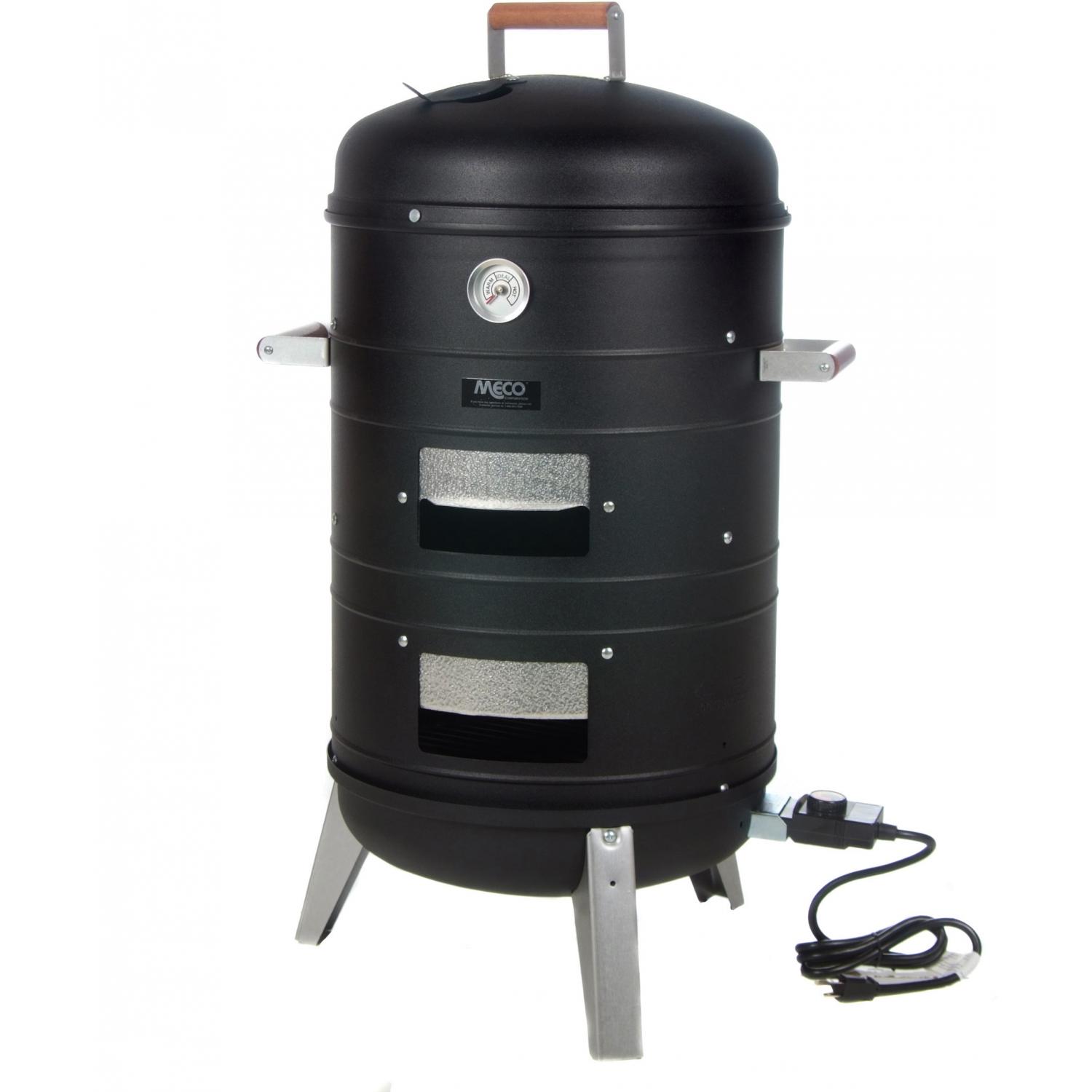 Meco Smokers - 5030 Black Electric Smoker And Grill