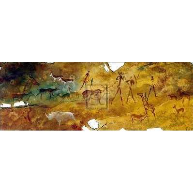 Cave Painting I Poster Print