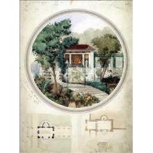 Dining Room In Summer Poster Print