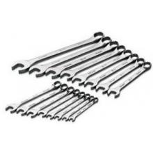 SK Hand Tool 16 Piece SuperKrome Metric Combination Wrench Set