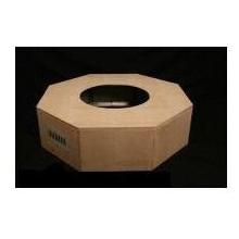 HPC 54 Inch Unfinished Fire Pit Enclosure - Octagon