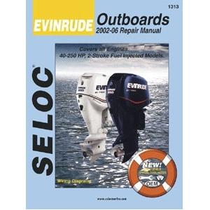 Seloc Service Manual - Evinrude Outboards - All 2 Stroke - 2002-06