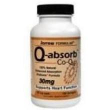 Jarrow Q-aborb Co-Q10 30 Mg, 120 Gels