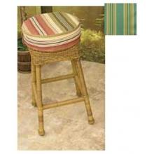 North Cape Swivel Stool Cushion ONLY (1)- Jericho Stripe Spa
