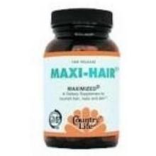 Country Life Maxi Hair Maximized, 60 Tabs