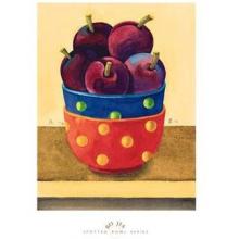 Plums Poster Print